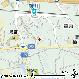 香川県綾歌郡綾川町萱原773-1周辺の地図