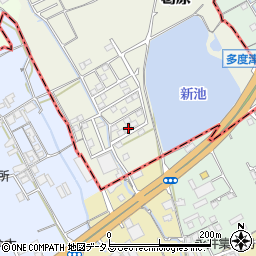 香川県仲多度郡多度津町葛原47-52周辺の地図