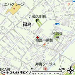 和歌山県和歌山市福島10周辺の地図