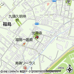 和歌山県和歌山市福島526周辺の地図