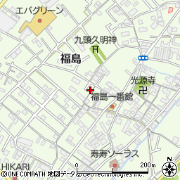 和歌山県和歌山市福島15周辺の地図