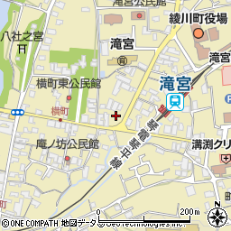 香川県綾歌郡綾川町滝宮538-3周辺の地図