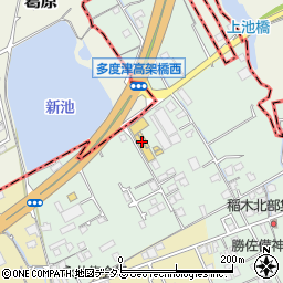日産プリンス香川善通寺店周辺の地図