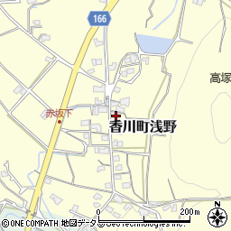 香川県高松市香川町浅野1839周辺の地図