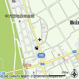 香川県丸亀市飯山町東小川1950-3周辺の地図