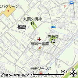 和歌山県和歌山市福島34周辺の地図