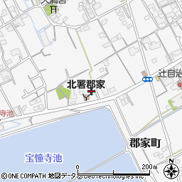 香川県丸亀市郡家町1040周辺の地図