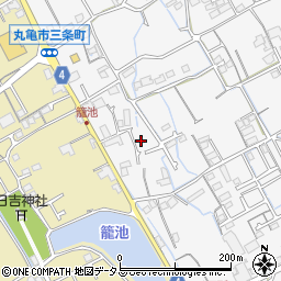 香川県丸亀市郡家町650-10周辺の地図