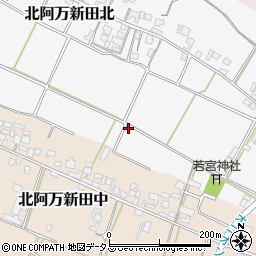 兵庫県南あわじ市北阿万新田北25周辺の地図