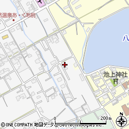 香川県丸亀市郡家町25-1周辺の地図