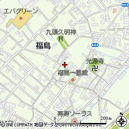 和歌山県和歌山市福島33周辺の地図