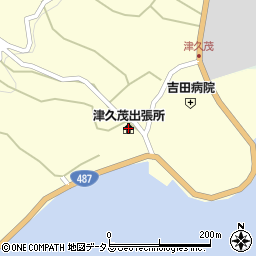 江田島市津久茂出張所周辺の地図