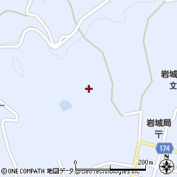 愛媛県越智郡上島町岩城1687周辺の地図