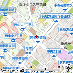 アンフィニ広島呉店周辺の地図