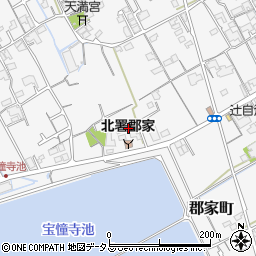 香川県丸亀市郡家町1038-4周辺の地図