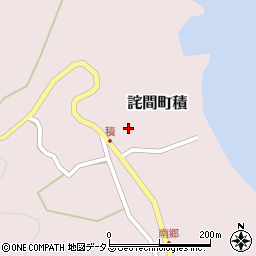 香川県三豊市詫間町積614周辺の地図