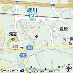 香川県綾歌郡綾川町萱原771周辺の地図