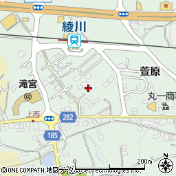 香川県綾歌郡綾川町萱原771-1周辺の地図