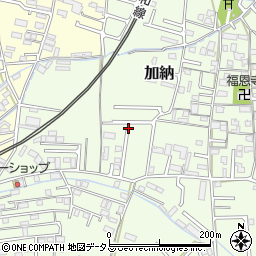 和歌山県和歌山市加納174周辺の地図