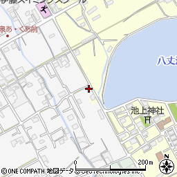 香川県丸亀市郡家町21周辺の地図