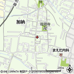 和歌山県和歌山市加納109周辺の地図