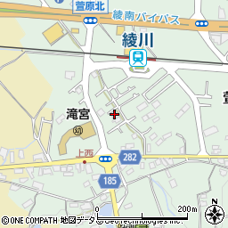 香川県綾歌郡綾川町萱原787周辺の地図
