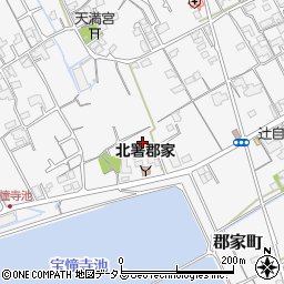香川県丸亀市郡家町1038周辺の地図