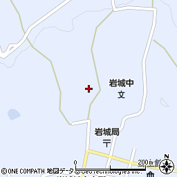 愛媛県越智郡上島町岩城1211周辺の地図