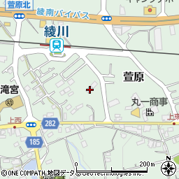 香川県綾歌郡綾川町萱原759周辺の地図
