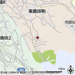 広島県呉市東鹿田町9周辺の地図