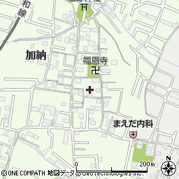 和歌山県和歌山市加納104周辺の地図