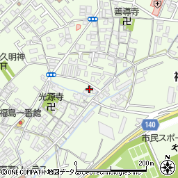 和歌山県和歌山市福島505周辺の地図
