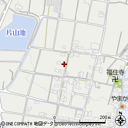 香川県木田郡三木町田中4072周辺の地図