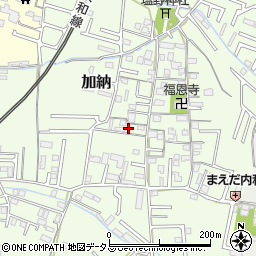 和歌山県和歌山市加納168周辺の地図
