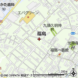 和歌山県和歌山市福島23周辺の地図