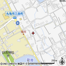香川県丸亀市郡家町662周辺の地図