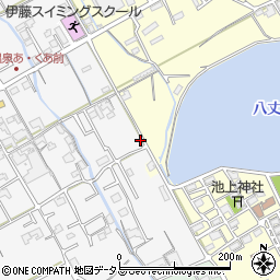 香川県丸亀市郡家町35-9周辺の地図
