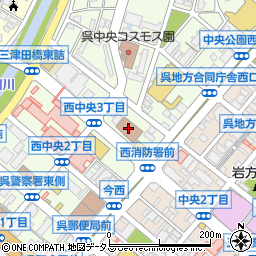 呉市消防局　消防総務課経理係周辺の地図