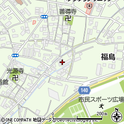和歌山県和歌山市福島498周辺の地図