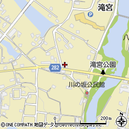 香川県綾歌郡綾川町滝宮1719周辺の地図