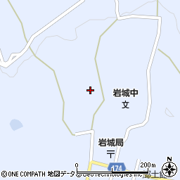 愛媛県越智郡上島町岩城1210周辺の地図