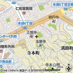 広島県呉市寺本町2周辺の地図