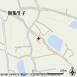 兵庫県南あわじ市賀集生子292周辺の地図