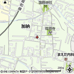 和歌山県和歌山市加納161周辺の地図