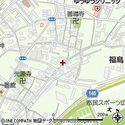 和歌山県和歌山市福島377周辺の地図