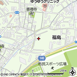 和歌山県和歌山市福島488周辺の地図