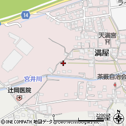 和歌山県和歌山市満屋267周辺の地図