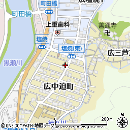 広島県呉市広中迫町16-22周辺の地図