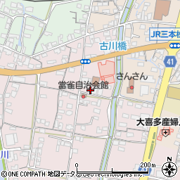 香川県東かがわ市川東86周辺の地図