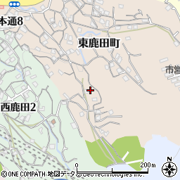 広島県呉市東鹿田町6-27周辺の地図